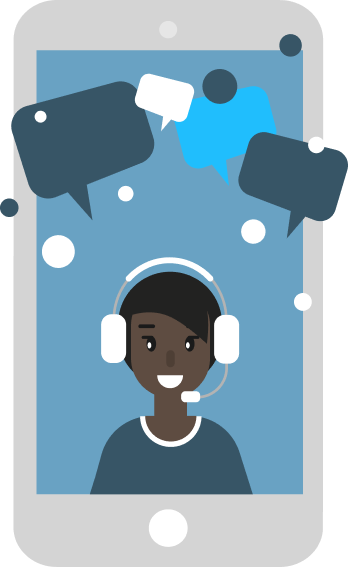 mobile-phone-social-icons