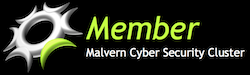 Malvern cyber security security cluster member logo