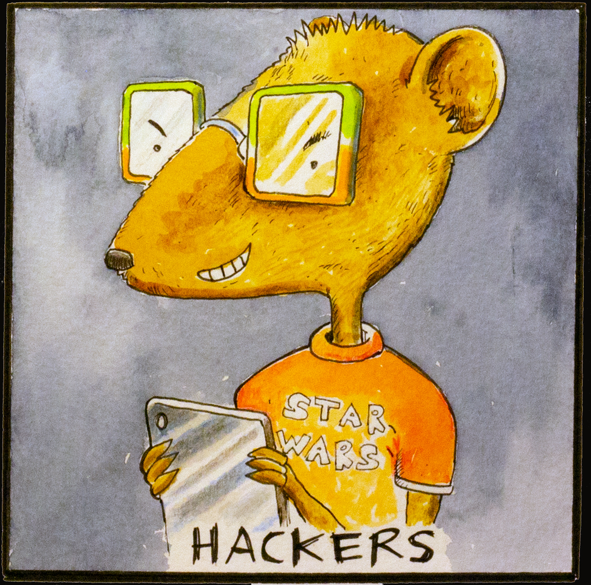 Hackers Cartoon