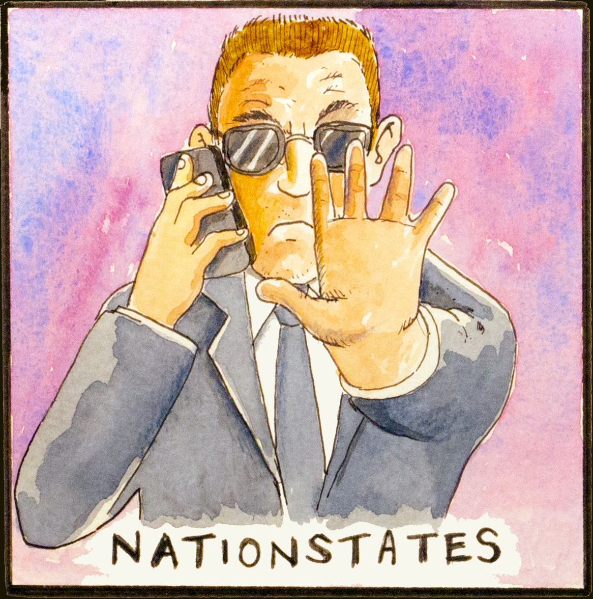 Nation states cartoon