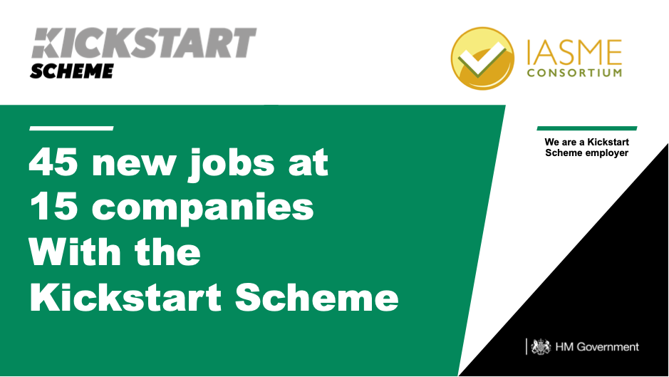 IASME to become a DWP Kickstart Gateway.