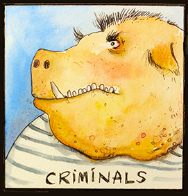 Criminals Cartoon