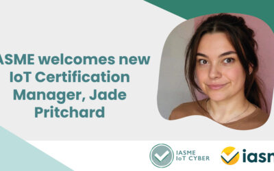 IASME welcomes new Internet of Things Certification Manager, Jade Pritchard