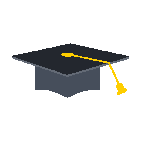 Graduation cap icon